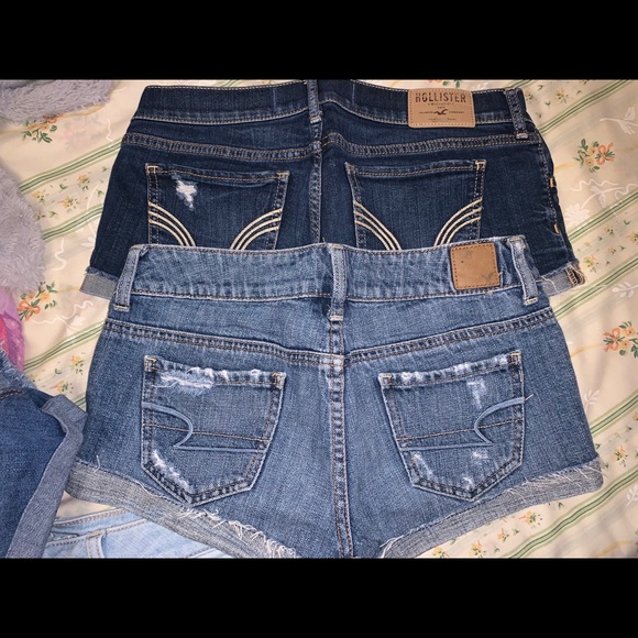 Hollister and AE Low Rise Shorts - Picture 3 of 3